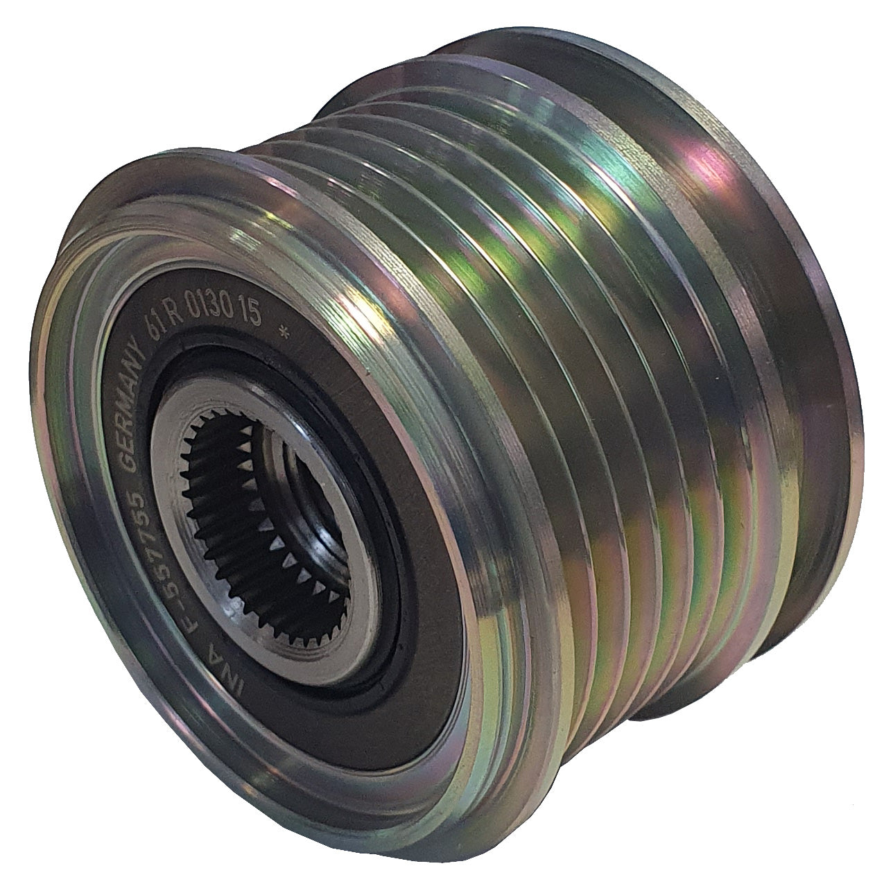 ASPL AFP3010 Alternatore Auto, Dimensioni 50x17mm, Filetto M16, Lunghezza 41mm - 2