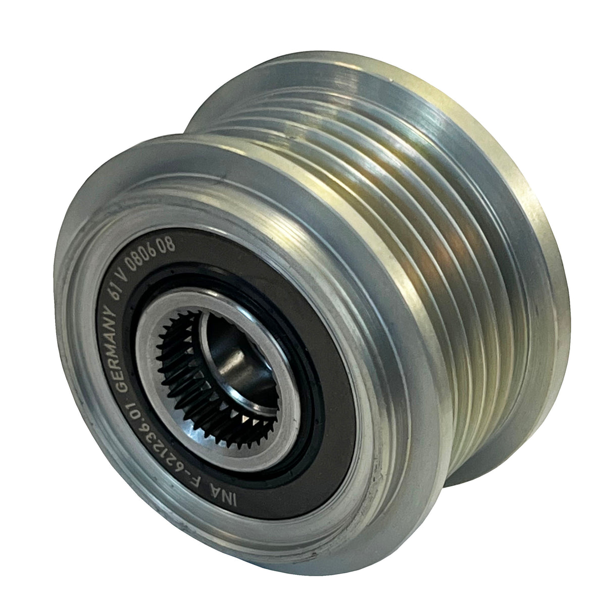 3 5525 1 Denso Alternator Freewheel Pulley 1042113000, 104211-3000, 
1042113001, 104211-3001, 
1042113002, 104211-3002, INA 5350303000, 535030310, F-621236.01