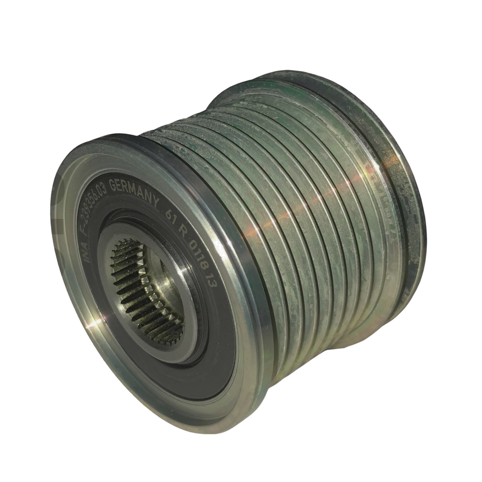 AFP0049(INA) Alternator Freewheel Pulley BOSCH: 0121813003, 0121813103, 0986047800, MERCEDES A0131540902 0131540902, F00M349828 F00M391104 F00M391144 BOSCH, F-239356 F-239356.01 INA F-239356.02 INA F-239356.03 INA 5350108000 LUK 535010810 LUK 6291500060 A6291500060 MERCEDES