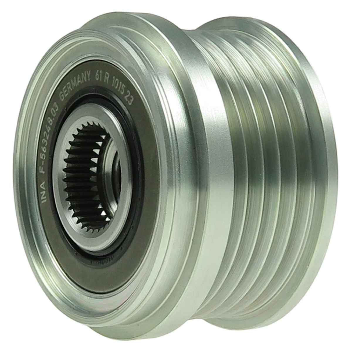 AFP3045(INA) Alternator freewheel pulley OPEL 1202243 1202245 1202296 1202319 1202350 13581891 13581892 13581893 13588290 13588296 VALEO FG12S043 FG12S048 FG12S054 FG12S065 FG12S071 TG12C137 TG12C138 TG12C184 TG12C189 INA 5350242000 535024210 F-563248.03 OPEL 55579927 55580127