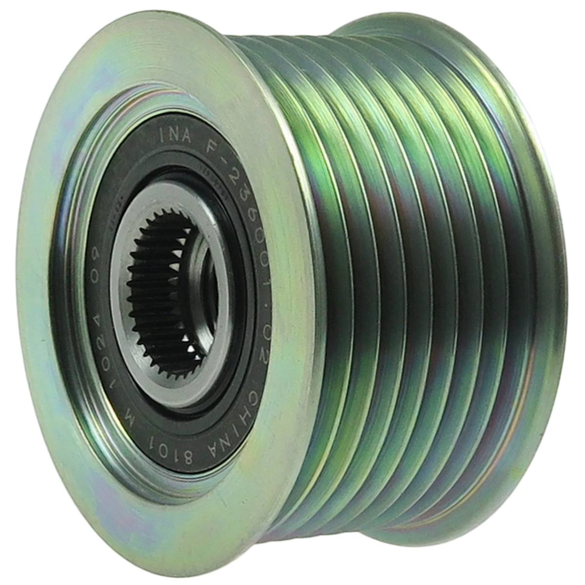 AFP5004(INA) Alternator freewheel pulley A3TB4981 A003TB4981 A3TB6781 RF5C-18-300 RF5C18300 
RF5C-18-W11 RF5C18W11 INA F-236001 F236001 F-236001.01 F23600101 F-236001.02 F-236001.02 VALEO 588053 CARGO 238068 332313 IKA 3 5353 1 3.5353.1 MELCO A628X92071 RF5C18330 RF5C-18-330 
RF5C18W11 RF5C-18-W11 RF5C18330A RF5C-183-30A