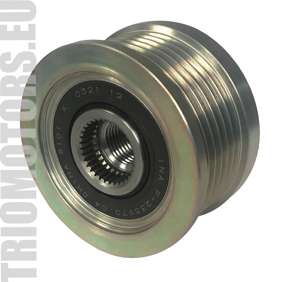 AFP6007(INA) Alternator Freewheel Pulley 021319110 3730027010 021319111 3730027011 021319112 3730027012 021319113 3730027013 021319261 3730027020 021319262 3730027021 021319310 3730027030 021319311 3730027031 HYUNDAI DENSO KIA