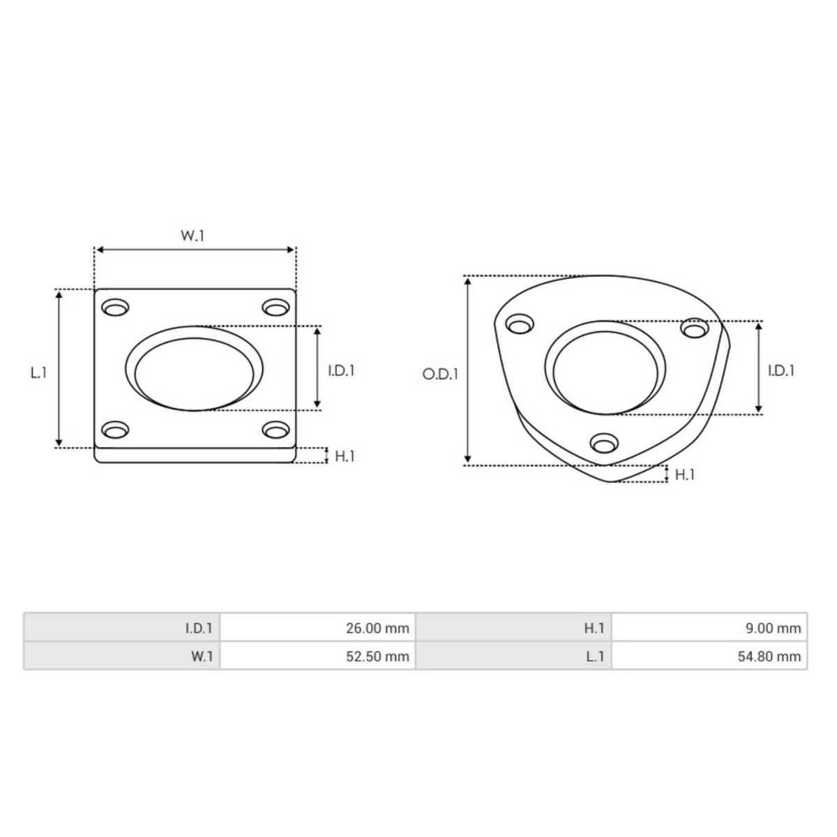 ARS3016 Alternator Bearing Cover Valeo