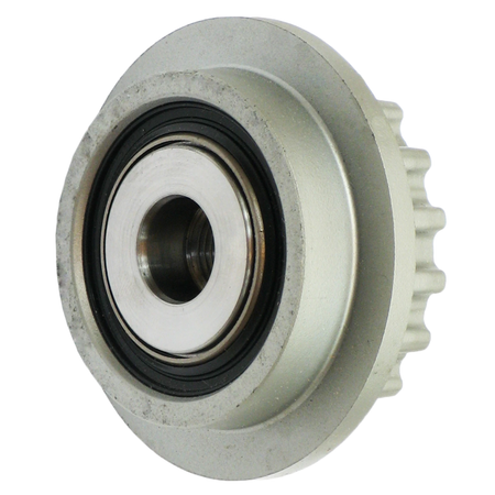 AFP0025 INA Alternator freewheel pulley VW CALIFORNIA T5 2.5TDI, -4 MOTION VW CARAVELLE T5 2.5TDI, -4 MOTION VW MULTIVAN T5 2.5TDI, -4 MOTION VW TOUAREG 2.5TDI 
VW PHAETON TOUAREG 5.0TDI 
VW TRANSPORTER T5 2.5TDI, -4 MOTION CLIMATE COMPRESSOR 2.5 I 
MODEL AXD, AXE, BLJ CARGO 236531 333134 IKA GEBE 3 5318 1 3.5318.1 
BOSCH F00M991300 F00M391119 F 00M 991 300 F 00M 391 119 VW VAG 070903201C 070903201E 070 903 201 C 070 903 201 E INA F-237653 F237653