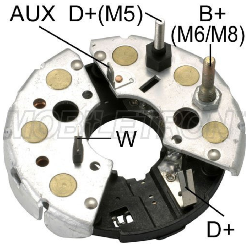 RB-74H Alternator rectifier bosch