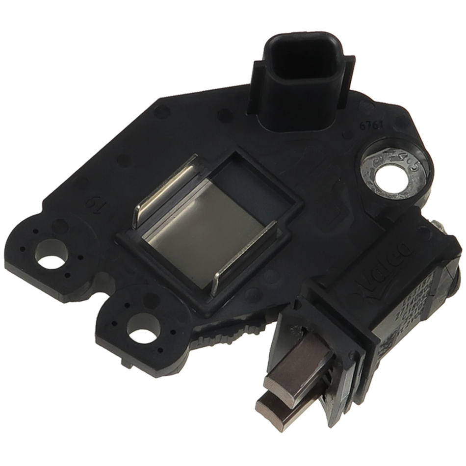 ARE3394 VALEO Alternator voltage regulator NISSAN RENAULT DACIA FG18T173 2714141B 231004742R-A 
FG18T174 2714142B 231002419R-B 
FG18T177 2717071A 231004719R 231004719R-A FG18T179 2717353B 231004402R-A FG18T206 2740587A 231009392R FG18T208 2740589B A740589A 231005113R FG18T209 2740590A 231003676R VALEO 592176 714080 MOBILETRON VRV4080 VR-V4080 WAI 052.001.309.450 052.001.309.500 M1370
