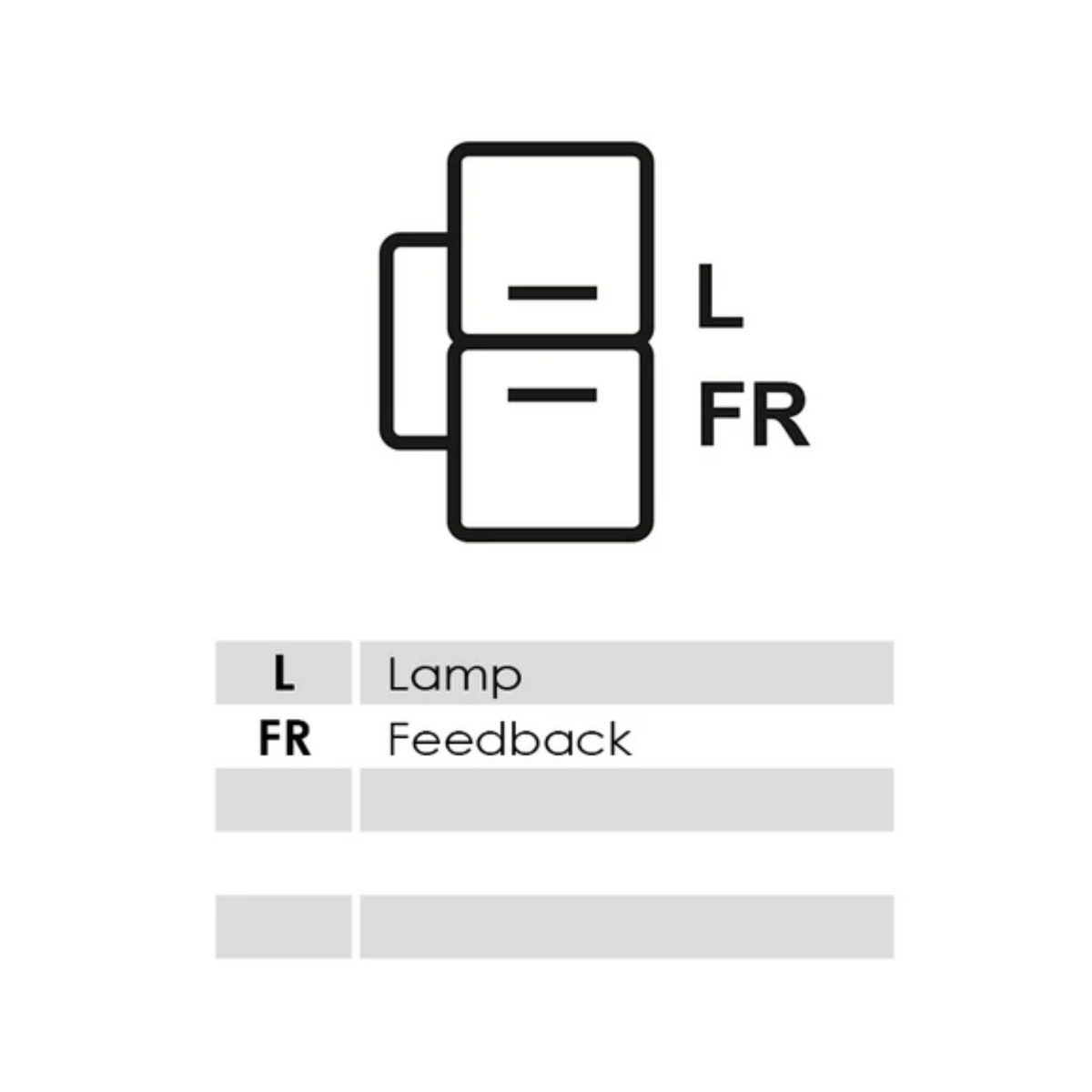 VR-V8326 Alternator Voltage Regulator