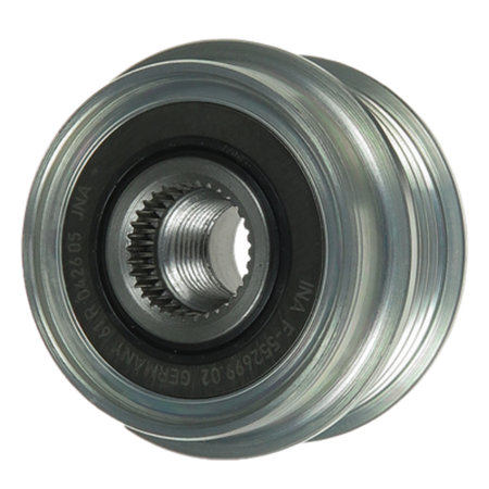 AFP0009(INA) Alternator Freewheel Pulley Bosch 0124315011, 0124325018, 0124325049, 0124515026, 0124515083, 0124525010, Valeo SG12B010, SG12B012, SG12B049, 2542234A, 2542508D, 2542508H, 2542808E