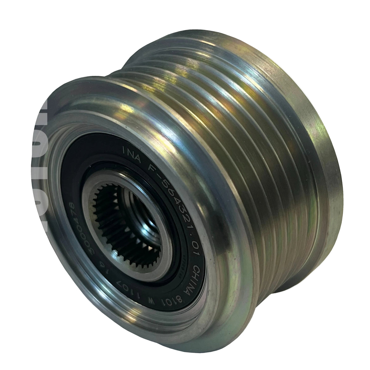 AFP1003(INA) Alternator freewheel pulley OPEL 1202118 1202264 13500187 13579626 13579675 5350228 5350228000 535022810 F-564321 INA 1204188 55566587 OPEL 051.000.235 PSH