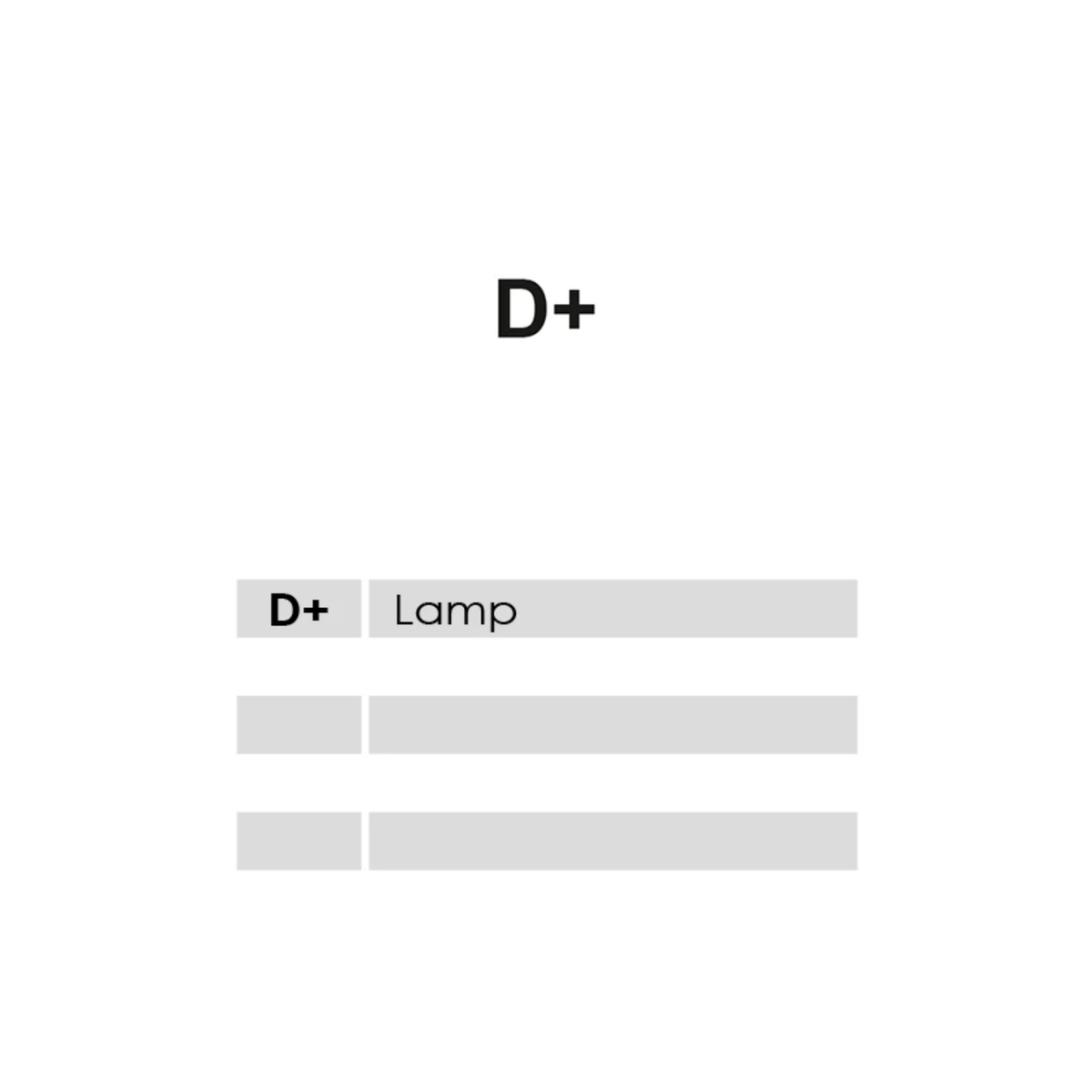 d terminal alternator