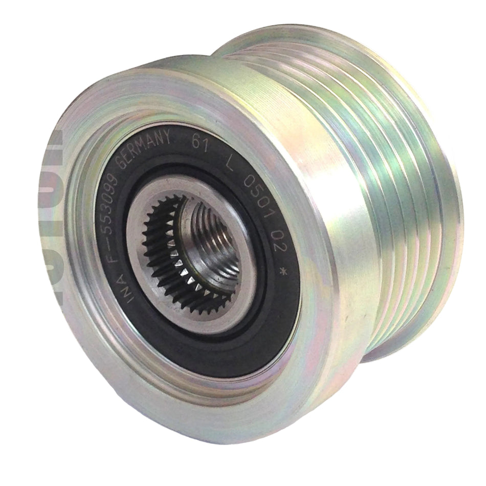 AFP0007(INA) Alternator Freewheel Pulley 0124515019 9459077 0124515054 0124525014 8622786 
0124525029 8676496 0124525060 30667787 30658085 30667894 
0124625003 0124625024