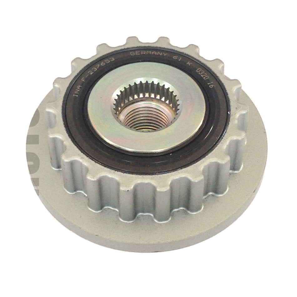 AFP0025 INA Alternator freewheel pulley BOSCH F00M991300 F00M391119 VW VAG 070903201C 070903201E INA F-237653 F237653 0120000007 0120000008 
0121615013 0121615025 0121615026 070903024H 0121615029 0124615031 0121615129 0124625013 
0124625018 0121715004 070903024B 0121715033 070903024C VW 070903024 
070903024A 070903024B 0121715004 070903024C 0121715033 
070903024F 070903024G 070903024H 0121615026 
072903021B 10480488 07Z903021E LR1190913 LR1190-913 3D0820805E