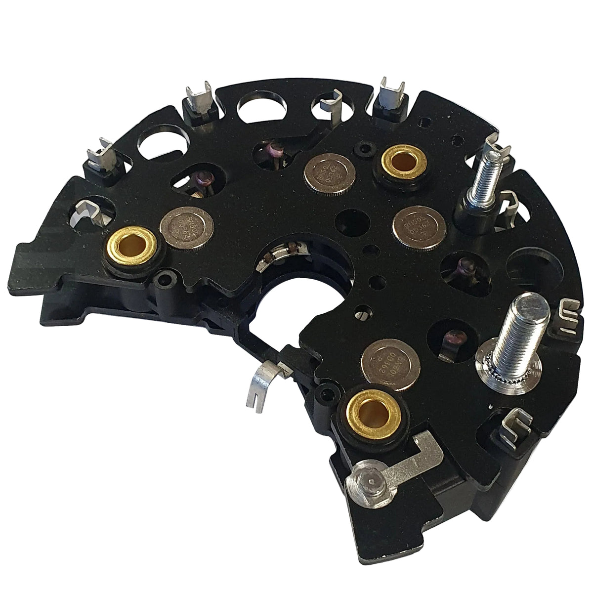 ARC0040 Alternator rectifier BOSCH 1127319568 127319724 1127319732 0120000016 0120000036 0123505018 0123510008 028903027G 0123510014 
0123510031 95VW10300EC 95VW-10300-EC 0123510033 0123510039 
0123510041 0123510045 058903016D 0123510049 
0123510058 0101540302 0123510059
0123510061 078903015F 0123510068
0123510070 0123510071 0123510079
0123510081 0123510082 0101549602 A0101549602 0123510088 0123510091 0123510092 0123510099
0123510100 0123510101 0123510102 0101547402